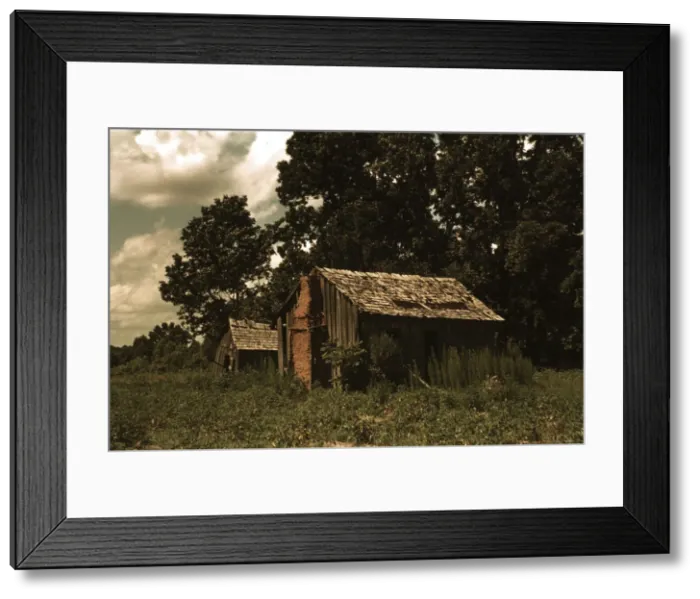 Framed Print : Abandoned shacks, vicinity of Beaufort, S. C. 1939. Creator: Marion Post Wolcott Framed Print : Abandoned shacks, vicinity of Beaufort, S. C. 1939. Creator: Marion Post Wolcott