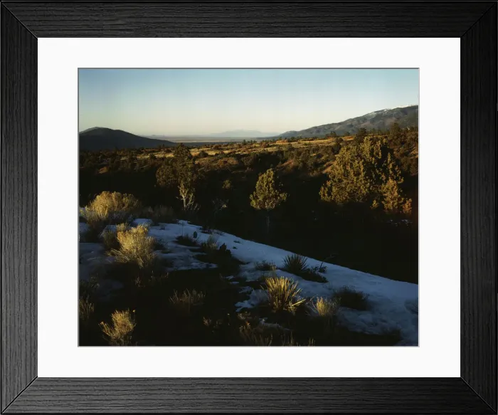 Framed Print : Vista northward into Colorado, 1943. Creator: John Collier Framed Print : Vista northward into Colorado, 1943. Creator: John Collier