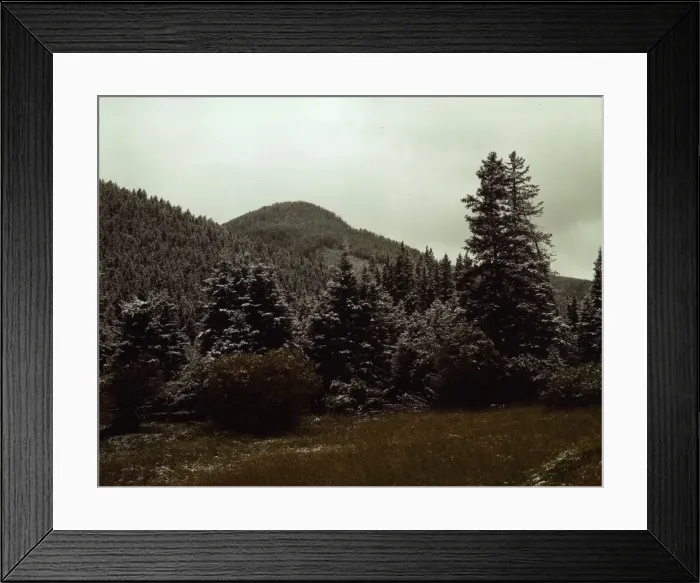 Framed Print : First snow of the season in the foothills of the Little Belt Mount... Meagher County, Montana, 1942. Creator: Russell Lee Framed Print : First snow of the season in the foothills of the Little Belt Mount... Meagher County, Montana, 1942. Creator: Russell Lee