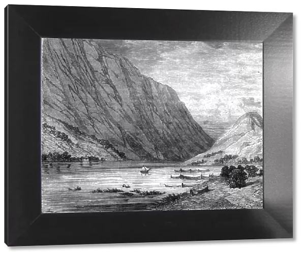 View of the Trondhjem Fiord; Northern Wanderings, 1875. Creator: Frank Usher