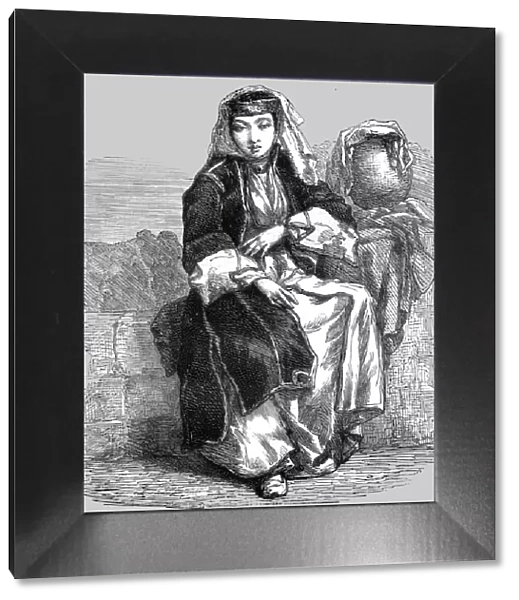 Young Jewess of Salonica; Notes on Albania, 1875. Creator: Frederick A. Lyons