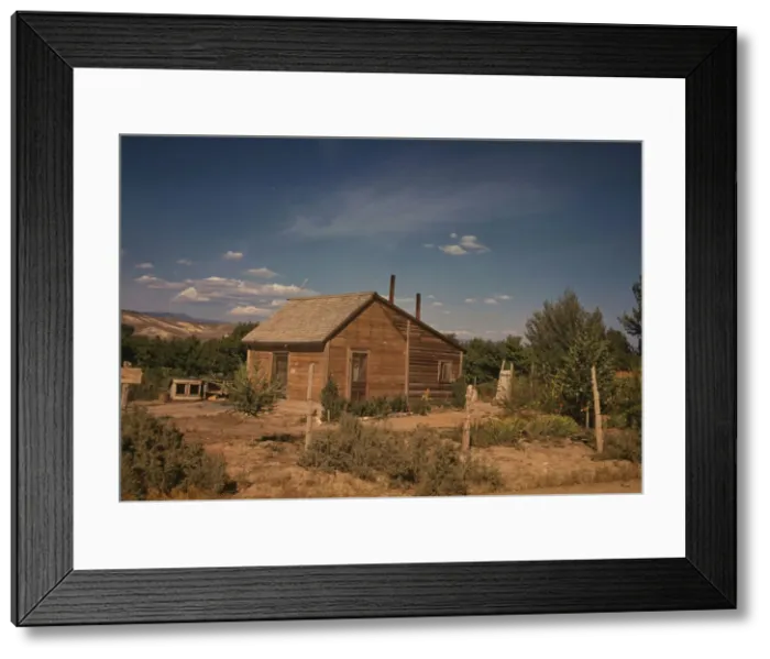 Framed Print : Home of a fruit tree rancher, Delta County, Colo. 1940. Creator: Russell Lee Framed Print : Home of a fruit tree rancher, Delta County, Colo. 1940. Creator: Russell Lee