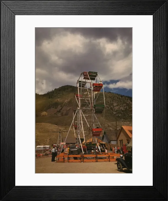 Framed Print : Delta County Fair, Colorado, 1940. Creator: Russell Lee Framed Print : Delta County Fair, Colorado, 1940. Creator: Russell Lee