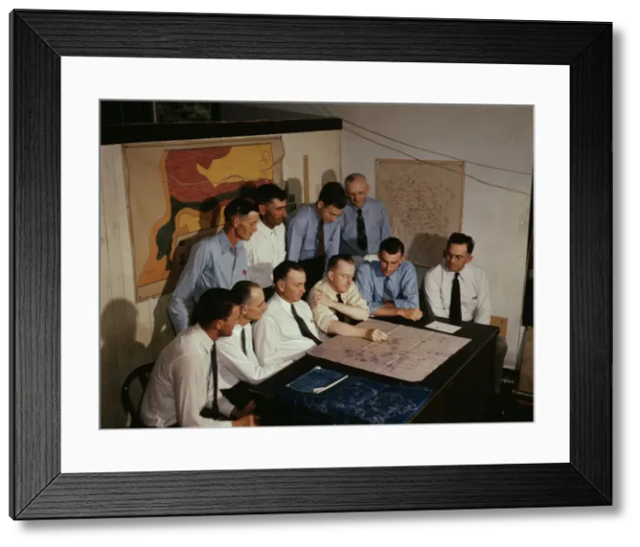 Framed Print : Georgia?, ca. 1940. Creators: Marion Post Wolcott, Jack Delano Framed Print : Georgia?, ca. 1940. Creators: Marion Post Wolcott, Jack Delano