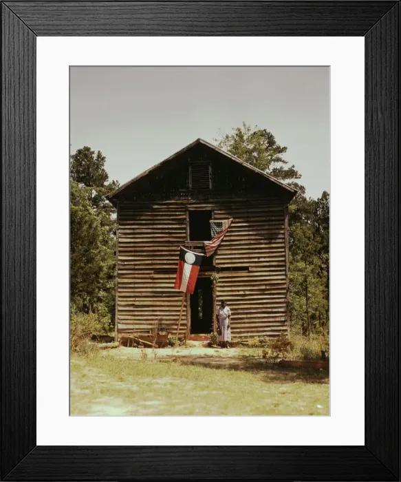 Framed Print : Near White Plains, Georgia, ca. 1941. Creators: Marion Post Wolcott, Jack Delano Framed Print : Near White Plains, Georgia, ca. 1941. Creators: Marion Post Wolcott, Jack Delano
