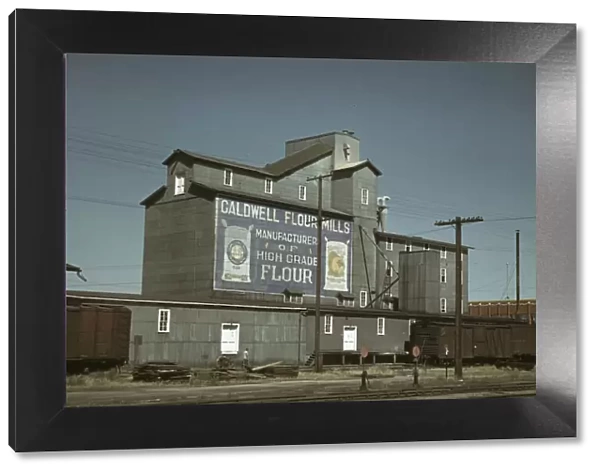 Flour mill, Caldwell, Idaho, 1941. Creator: Russell Lee