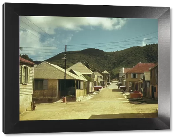 Prince Street, Christiansted, St. Croix, U. S. Virgin Islands, 1941. Creator: Jack Delano