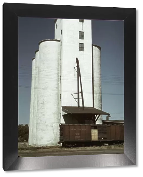 Grain elevator, Caldwell, Idaho, 1941. Creator: Russell Lee