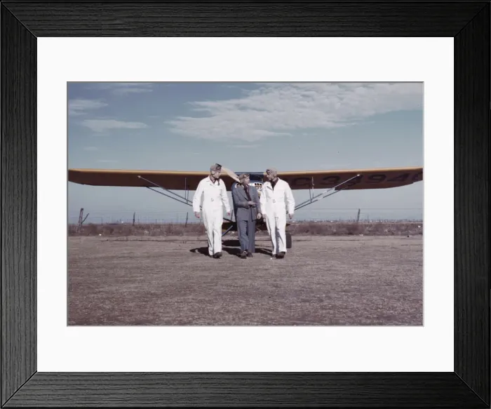Framed Print : Civilian pilot training school, returning from practice... Meacham Field, Fort Worth, Tex. 1942. Creator: Arthur Rothstein Framed Print : Civilian pilot training school, returning from practice... Meacham Field, Fort Worth, Tex. 1942. Creator: Arthur Rothstein