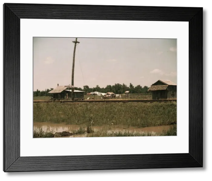 Framed Print : Southern U.S... Louisiana?, ca. 1940. Creator: Marion Post Wolcott Framed Print : Southern U.S... Louisiana?, ca. 1940. Creator: Marion Post Wolcott
