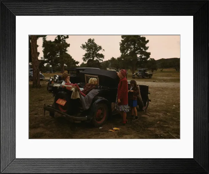 Framed Print : People at the Fair, Pie Town, New Mexico, 1940. Creator: Russell Lee Framed Print : People at the Fair, Pie Town, New Mexico, 1940. Creator: Russell Lee