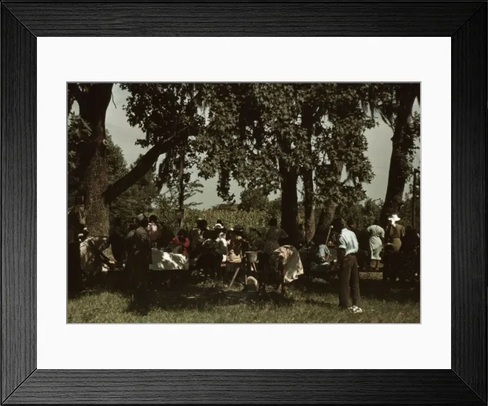 Framed Print : A Fourth of July celebration, St. Helena Island, S. C. 1939. Creator: Marion Post Wolcott Framed Print : A Fourth of July celebration, St. Helena Island, S. C. 1939. Creator: Marion Post Wolcott