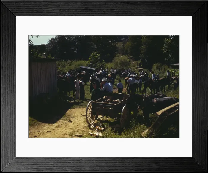 Framed Print : Mountaineers and farmers trading mules and horses on Jockey St. Campton, Wolfe County, Ky. 1940 Creator: Marion Post Wolcott Framed Print : Mountaineers and farmers trading mules and horses on Jockey St. Campton, Wolfe County, Ky. 1940 Creator: Marion Post Wolcott