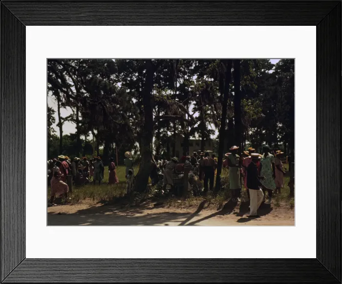 Framed Print : A Fourth of July celebration, St. Helenas Island, S. C. 1939. Creator: Marion Post Wolcott Framed Print : A Fourth of July celebration, St. Helenas Island, S. C. 1939. Creator: Marion Post Wolcott