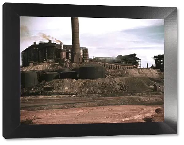 Copper mining and sulfuric acid plant, Copperhill, Tenn. 1940. Creator: Marion Post Wolcott