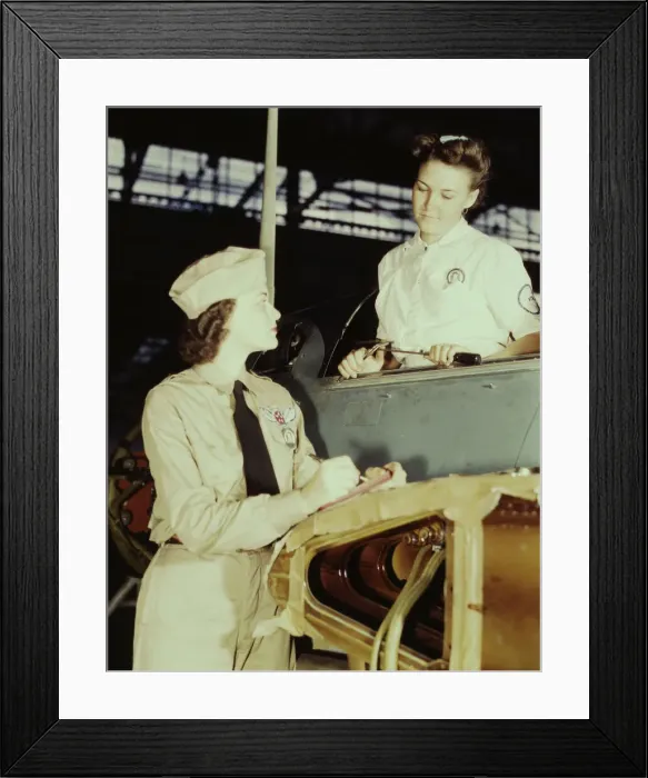 Framed Print : Formerly a sociology major at the University of Southern California... Corpus Christi, Texas, 1942. Creator: Howard Hollem Framed Print : Formerly a sociology major at the University of Southern California... Corpus Christi, Texas, 1942. Creator: Howard Hollem
