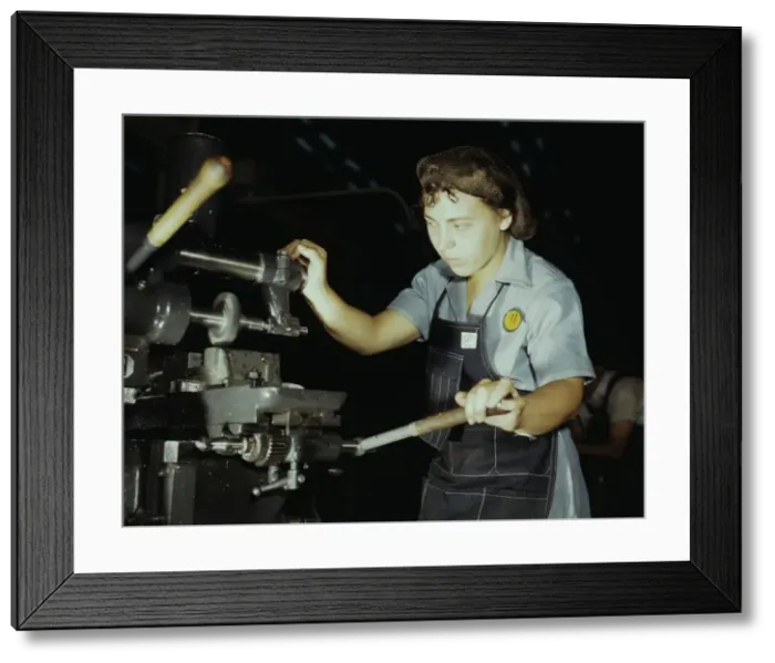 Framed Print : Rita Rodriguey, 1942. Creator: Howard Hollem