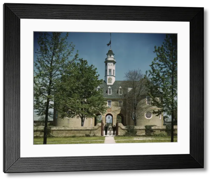 Framed Print : The capitol of the Virginia colony during the 18th century... Williamsburg, Va. 1943. Creator: Howard Hollem Framed Print : The capitol of the Virginia colony during the 18th century... Williamsburg, Va. 1943. Creator: Howard Hollem