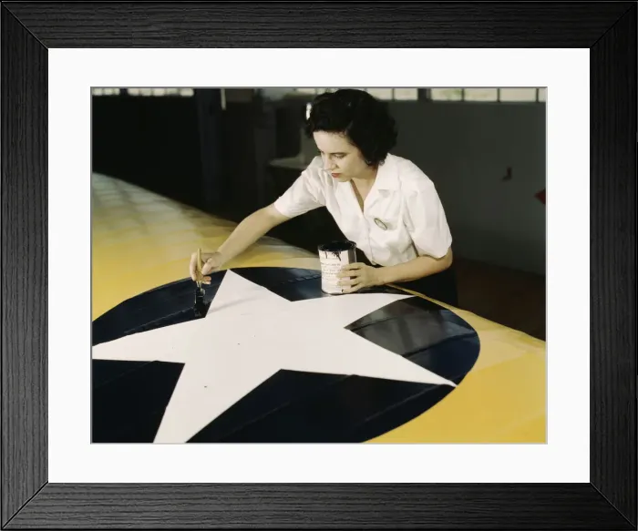 Framed Print : Women from all fields have joined the production army, Corpus Christi, Texas, 1942. Creator: Howard Hollem Framed Print : Women from all fields have joined the production army, Corpus Christi, Texas, 1942. Creator: Howard Hollem