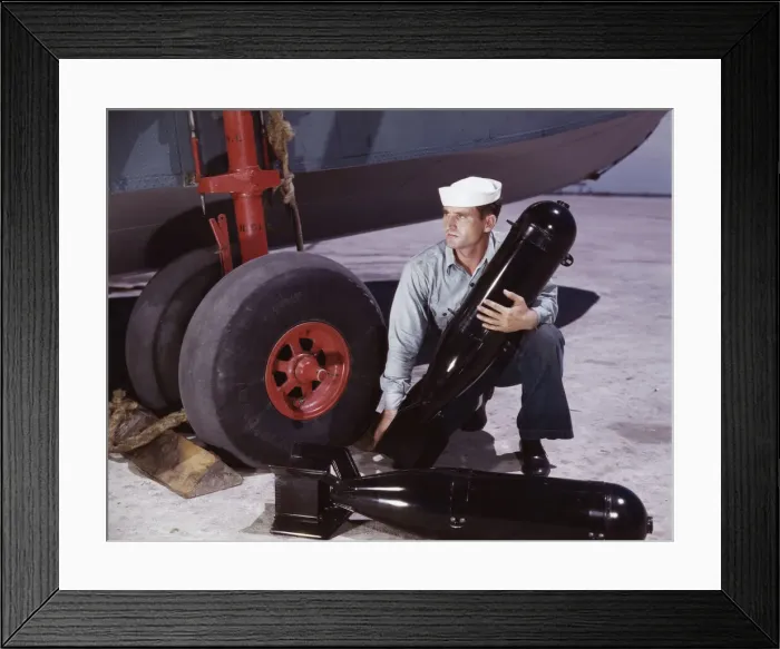 Framed Print : J. D. Estes at the Naval Air Base, Corpus Christi, Texas, 1942. Creator: Howard Hollem Framed Print : J. D. Estes at the Naval Air Base, Corpus Christi, Texas, 1942. Creator: Howard Hollem