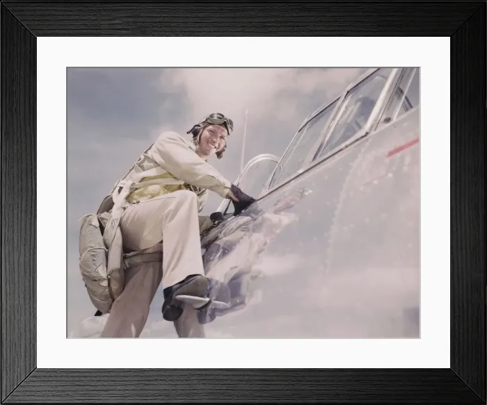 Framed Print : Cadet L. Deitz(?) at the Naval Air Base, Corpus Christi, Texas, 1942. Creator: Howard Hollem Framed Print : Cadet L. Deitz(?) at the Naval Air Base, Corpus Christi, Texas, 1942. Creator: Howard Hollem