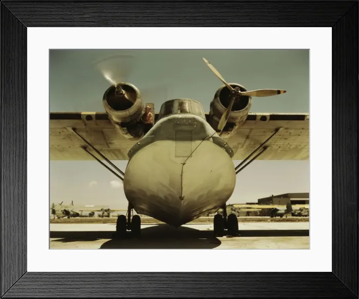 Framed Print : Plane at the Naval Air Base, Corpus Christi, Texas, 1942. Creator: Howard Hollem Framed Print : Plane at the Naval Air Base, Corpus Christi, Texas, 1942. Creator: Howard Hollem