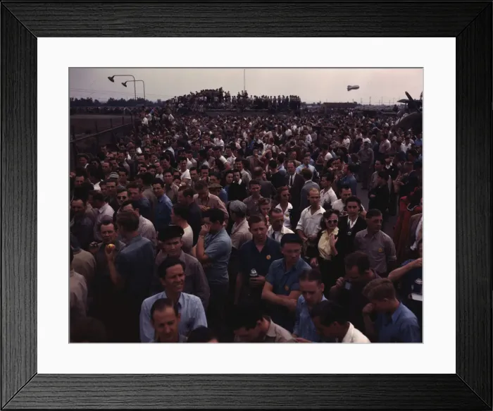 Framed Print : Workers on the Liberator Bombers, Consolidated Aircraft Corp. Fort Worth, Texas, 1942. Creator: Howard Hollem Framed Print : Workers on the Liberator Bombers, Consolidated Aircraft Corp. Fort Worth, Texas, 1942. Creator: Howard Hollem