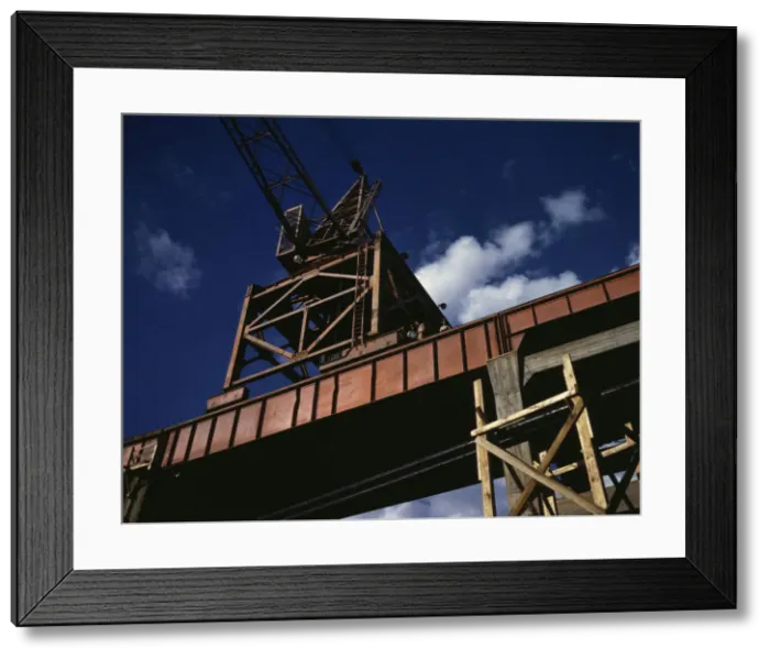 Framed Print : Construction at Douglas Dam (TVA), Tenn. 1942. Creator: Alfred T Palmer