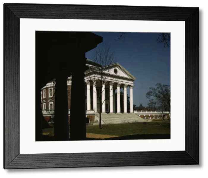 Framed Print : Rotunda of the University of Virginia, Charlottesville, Va. 1943. Creator: John Collier Framed Print : Rotunda of the University of Virginia, Charlottesville, Va. 1943. Creator: John Collier