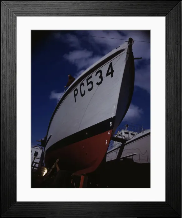Framed Print : Another harrier of the U-boats nears completion... Marine Construction Co. Stamford, Conn. 1942. Creator: Howard Liberman Framed Print : Another harrier of the U-boats nears completion... Marine Construction Co. Stamford, Conn. 1942. Creator: Howard Liberman