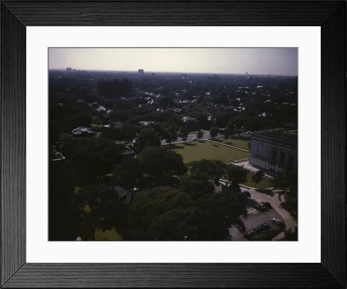 Framed Print : Looking west from the Maccabees Building, 1942. Creator: Arthurs Siegel Framed Print : Looking west from the Maccabees Building, 1942. Creator: Arthurs Siegel