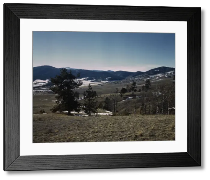 Framed Print : Moreno Valley, Colfax County, New Mexico, 1943. Creator: John Collier Framed Print : Moreno Valley, Colfax County, New Mexico, 1943. Creator: John Collier