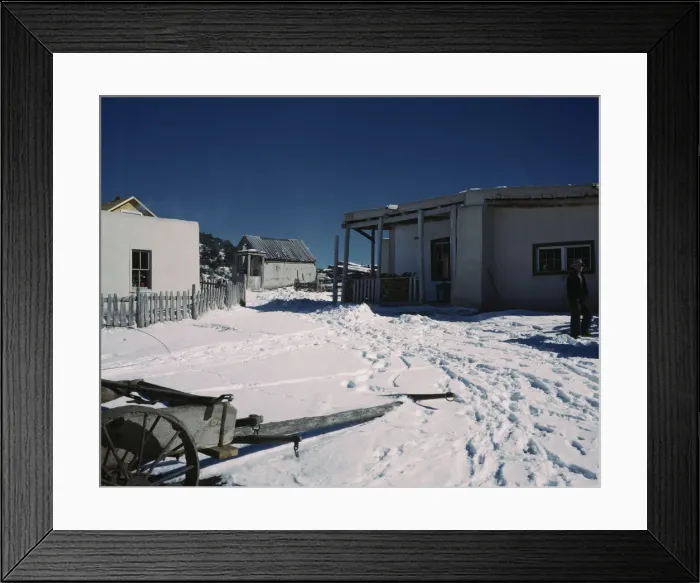 Framed Print : Trampas, New Mexico, 1943. Creator: John Collier Framed Print : Trampas, New Mexico, 1943. Creator: John Collier