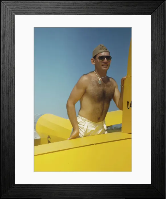 Framed Print : Marine with the gliders at Page Field, Parris Island, S. C. 1942. Creator: Alfred T Palmer Framed Print : Marine with the gliders at Page Field, Parris Island, S. C. 1942. Creator: Alfred T Palmer