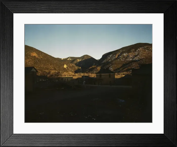 Framed Print : Questa, Taos Co. New Mexico, 1943. Creator: John Collier Framed Print : Questa, Taos Co. New Mexico, 1943. Creator: John Collier