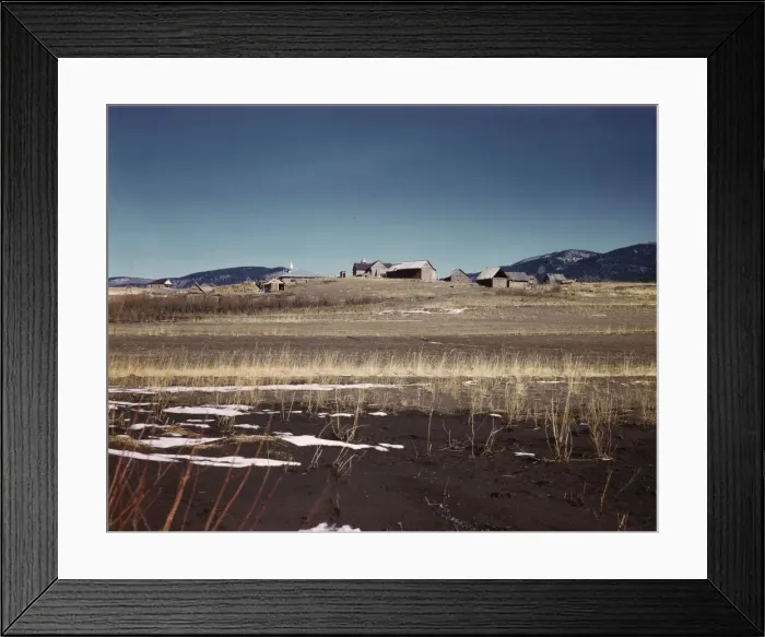 Framed Print : Chacon, Moro Co. New Mexico, 1943. Creator: John Collier Framed Print : Chacon, Moro Co. New Mexico, 1943. Creator: John Collier