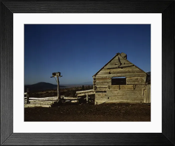 Framed Print : Village of La Alama, near Questa, Taos Co. New Mexico, 1943. Creator: John Collier Framed Print : Village of La Alama, near Questa, Taos Co. New Mexico, 1943. Creator: John Collier