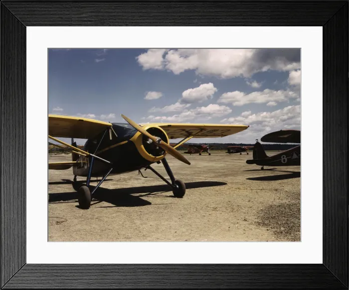 Framed Print : Civil Air Patrol Base, Bar Harbor, Maine, 1943. Creator: John Collier Framed Print : Civil Air Patrol Base, Bar Harbor, Maine, 1943. Creator: John Collier