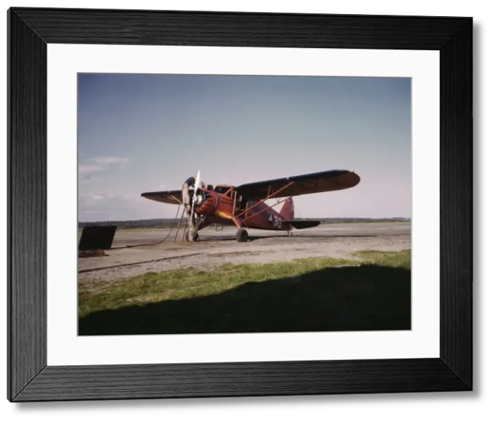 Framed Print : Civil Air Patrol Base, Bar Harbor, Maine, 1943. Creator: John Collier Framed Print : Civil Air Patrol Base, Bar Harbor, Maine, 1943. Creator: John Collier