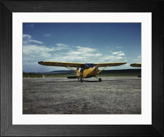 Framed Print : Civil Air Patrol Base, Bar Harbor, Maine, 1943. Creator: John Collier Framed Print : Civil Air Patrol Base, Bar Harbor, Maine, 1943. Creator: John Collier