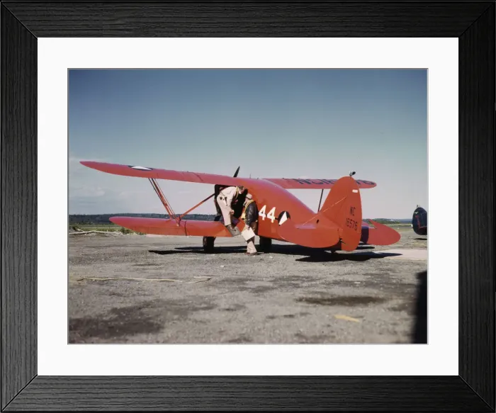Framed Print : Civil Air Patrol Base, Bar Harbor, Maine, 1943. Creator: John Collier Framed Print : Civil Air Patrol Base, Bar Harbor, Maine, 1943. Creator: John Collier