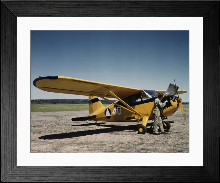 Framed Print : Civil Air Patrol Base, Bar Harbor, Maine, 1943. Creator: John Collier Framed Print : Civil Air Patrol Base, Bar Harbor, Maine, 1943. Creator: John Collier