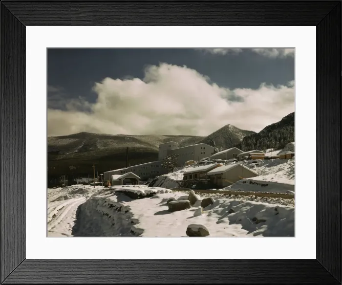 Framed Print : First snow of the season in the foothills of the Little Belt Mount... Meagher County, Montana, 1942 Creator: Russell Lee Framed Print : First snow of the season in the foothills of the Little Belt Mount... Meagher County, Montana, 1942 Creator: Russell Lee