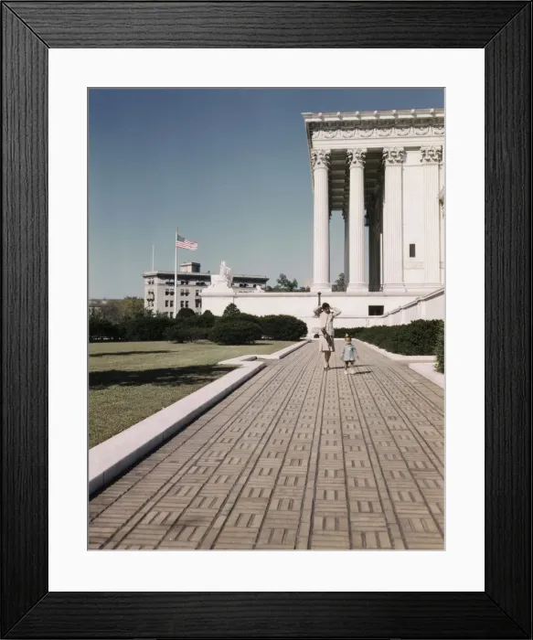 Framed Print : U. S. Supreme Court Building, Washington, D. C. 1943. Creator: Unknown Framed Print : U. S. Supreme Court Building, Washington, D. C. 1943. Creator: Unknown