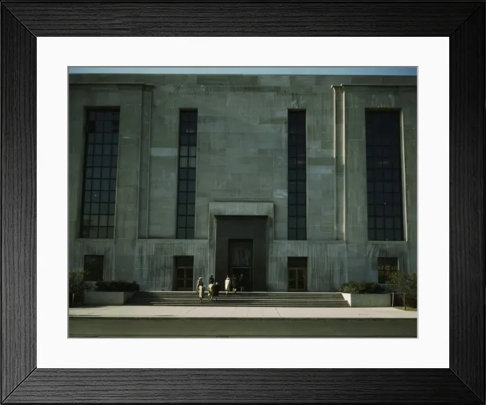 Framed Print : Building of the Department of Health, Education and Welfare, Washington, D. C. ca. 1943. Creator: Unknown Framed Print : Building of the Department of Health, Education and Welfare, Washington, D. C. ca. 1943. Creator: Unknown