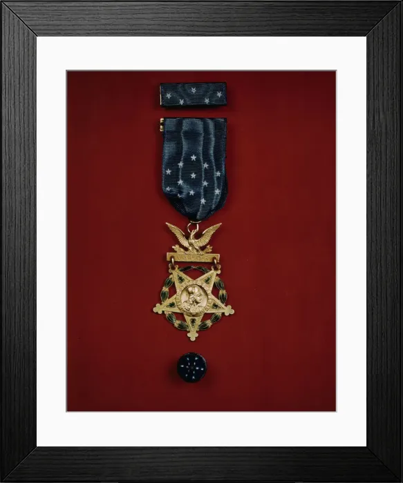 Framed Print : Medal of Honor, between 1941 and 1945. Creator: Unknown Framed Print : Medal of Honor, between 1941 and 1945. Creator: Unknown