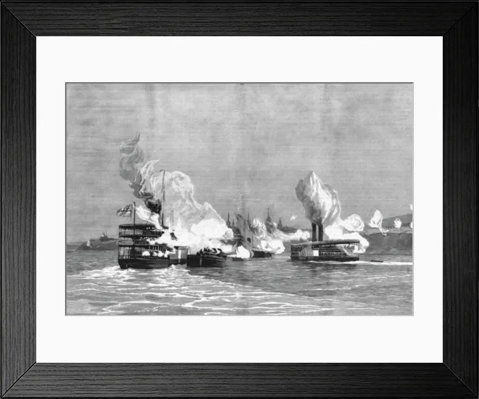 Framed Print : The Expedition to Upper Burma, 1886. Creator: Unknown Framed Print : The Expedition to Upper Burma, 1886. Creator: Unknown