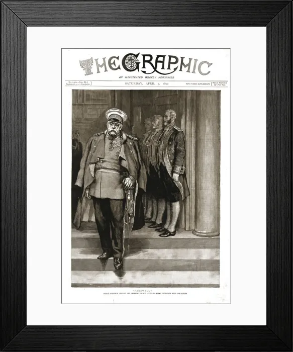 Framed Print : The Graphic, Front Cover Saturday April 5, 1890, 1890. Creator: Unknown Framed Print : The Graphic, Front Cover Saturday April 5, 1890, 1890. Creator: Unknown