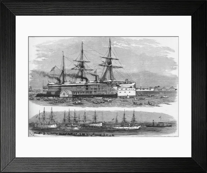 Framed Print : The Expedition to Upper Burma, 1886. Creator: Unknown Framed Print : The Expedition to Upper Burma, 1886. Creator: Unknown