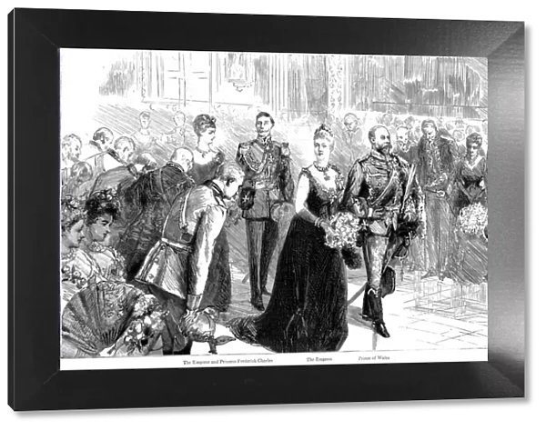 The Visit of the Prince of Wales to the German Emperor; The State Concert at the Palace--The Royal Creator: Unknown